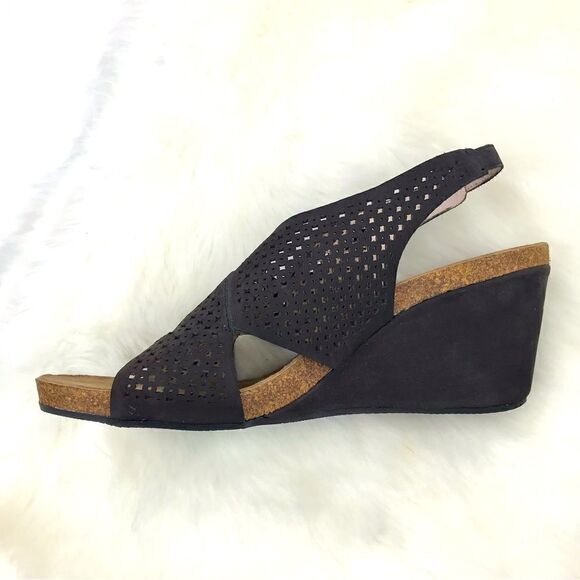 Sudini NEW Brown Britt Wedge Sandals - Picture 9 of 15